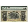 Image 1 : 1898 $1 DC-13a #242180 PMG EF40 EPQ