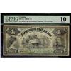 Image 1 : 1902 $4 DC-17a #055479 PMG VG10.  A solid VG 10 example bordering on Fine.  Should be viewed.