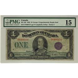 1923 $1 DC-25l #C6466121, CH F15.