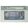 Image 1 : 1954 $5 BC-31b #EC6687185, PMG AU53EPQ.