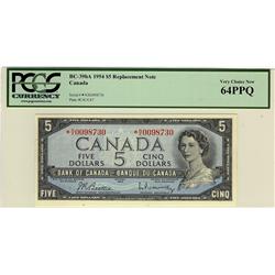 1954 $5 BC-39bA *N/X0098730 PCGS UNC64PPQ
