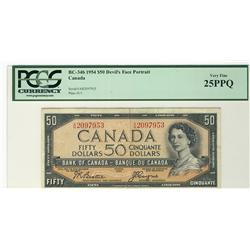 1954 $50 BC-34b #AH2097953, PCGS VF25PPQ.