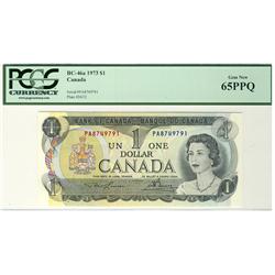 1973 $1 BC-46a #PA8749791, PCGS Gem UNC65.