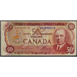 1975 $50 BC-51aA-i EHX0360118 PCGS EF45, Scarce replacement