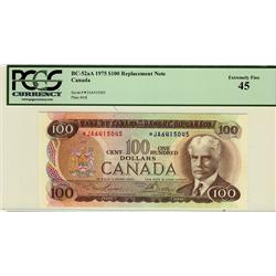 1975 $100 BC-52aA *J/A6415045 PCGS EF45