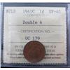 Image 1 : Nfld 1941c Double 4 ICCS EF40.