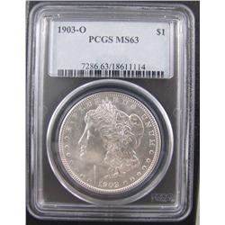 USA 1903-O $1 PCGS MS63.
