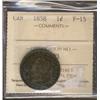 Image 1 : 1858 1¢ ICCS F15.