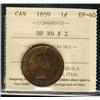 Image 1 : 1859 1¢ DP N9 #2 ICCS EF40.