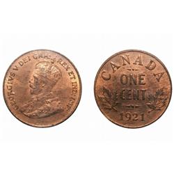 1921 1¢ ICCS MS65 Red-orange luster.  Excellent strike with clean fields and great surfaces. The nic