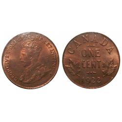 1922 1¢ ICCS MS65 PQ+ Full Red.  Excellent strike with clean fields and great surfaces. The nicest e