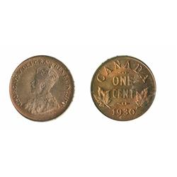 1930 1¢ ICCS MS65RD.  75% red with gem lustre.