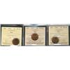 Image 1 : 1942, 1945 & 1947 1¢ ICCS MS64RD.
