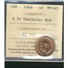 Image 1 : 1948 1¢ A To ICCS MS65RD.