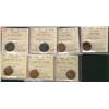 Image 1 : 1955, 1956(2), 1958, 1965(2) & 1967 1¢ ICCS PL64.  Lot of 7 coins some with Cameo and Heavy cameo.