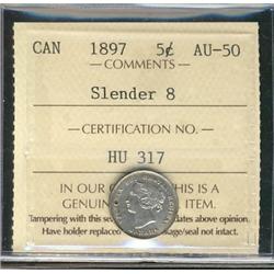 1897 Slender 8 ICCS AU50