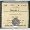 Image 1 : 1897 Slender 8 ICCS AU50