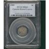 Image 1 : 1909 5¢ Round Leaves PCGS MS63.  Toned with light lustre.