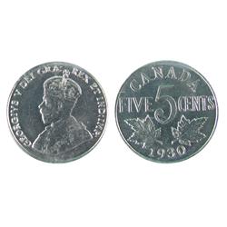 1930 5¢ ICCS MS65.  RARE and tough issue in this high grade.