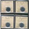 Image 1 : 1952 & 1953 SF 5¢ ICCS MS65.  Lot of 4 coins, 2 of each date.
