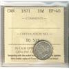 Image 1 : 1871 10¢ ICCS EF40.