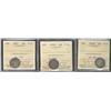 Image 1 : 1874H, 1882H  & 1903 10¢ ICCS F15.  Lot of 3 coins.