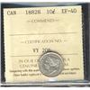 Image 1 : 1882H 10¢ ICCS EF40.