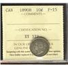 Image 1 : 1890H 10¢ ICCS F15