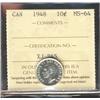 Image 1 : 1948 10¢ ICCS MS64.