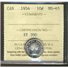Image 1 : 1954 10¢ ICCS MS65