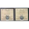 Image 1 : 1959 & 1963 10¢ ICCS PL66.  Lot of 2 coins with the 1963 designated Heavy cameo.