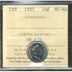 1995 10¢ ICCS MS66.