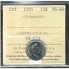 Image 1 : 1995 10¢ ICCS MS66.