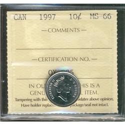 1997 10¢ ICCS MS66.