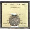 Image 1 : 1899 25¢ ICCS VF30