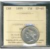Image 1 : 1899 25¢ ICCS EF40.