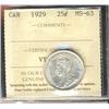 Image 1 : 1929 25¢ ICCS MS63.