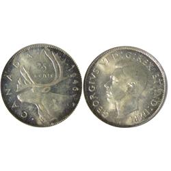 1946 25¢ PCGS MS66.  Pristine lustre and hint of Golden toning.