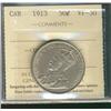 Image 1 : 1913 50¢ ICCS VF30.