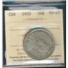 Image 1 : 1932 50¢ ICCS VG10.
