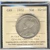 Image 1 : 1932 50¢ ICCS VG10.