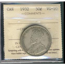 1932 50¢ ICCS VG10.