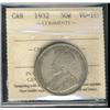 Image 1 : 1932 50¢ ICCS VG10.
