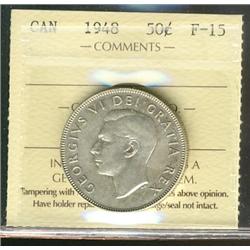 1948 50¢ ICCS F15