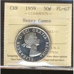 1959 50? ICCS PL67 Heavy cameo.