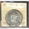 Image 1 : 1935 $1 ICCS MS65.