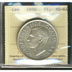 1950 Arnprior $1, fully brilliant