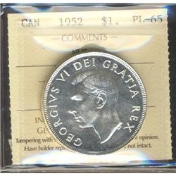 1952 $1 ICCS PL65.