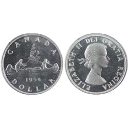 1954 $1 ICCS PL66 Heavy Cameo.