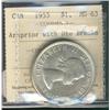 Image 1 : 1955 $1 Arnp w/Die Breaks ICCS MS63.